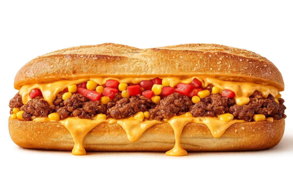 Street Beef Melt Sandwich