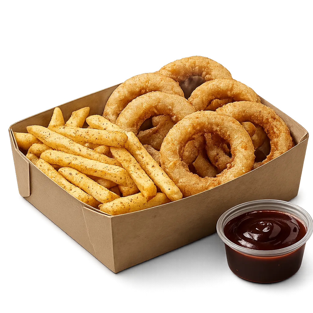 Onion Rings and Fries