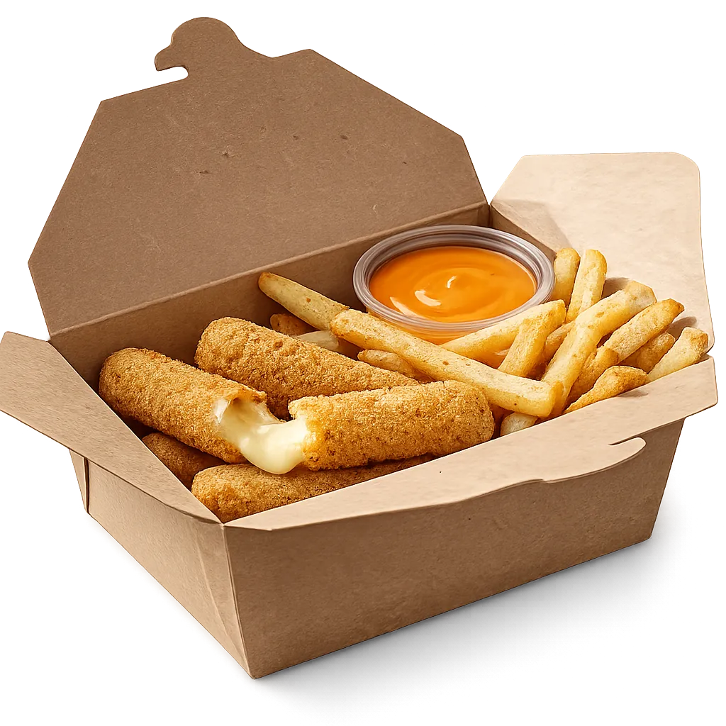 Mozzarella Sticks + Fries