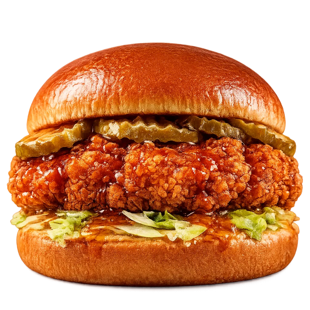 Hot Honey Crispy Chicken Sandwich